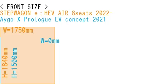#STEPWAGON e：HEV AIR 8seats 2022- + Aygo X Prologue EV concept 2021